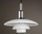 Vintage PH 3/2 Chromed Pendant Light by Poul Henningsen for Louis Poulsen, Image 1