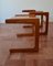 Tavolini ad incastro di Salin Nyborg, Danimarca, anni '60, set di 3, Immagine 4