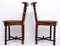 19th Century Fumeuses Smoker's Chairs in Oak, Set of 2, Image 4