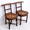 19th Century Fumeuses Smoker's Chairs in Oak, Set of 2 10