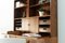 Mid-Century Modern Danish Rosewood Bookcase with Desk, 1960s 17