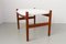 Dänischer Vintage Teak & Bouclé Hocker von Spøttrup, 1960er 3