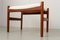 Vintage Danish Teak and Bouclé Stool by Spøttrup, 1960s 10