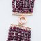 Garnets, Multi-Strands Necklace, 1970s 3