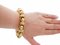 Sapphires, 14 Karat Yellow Gold Retrò Bracelet, 1950s, Image 4