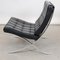Barcelona Lounge Chair in Black Leather by Ludwig Mies van der Rohe, 2000s, Image 11
