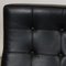 Barcelona Sessel aus schwarzem Leder von Ludwig Mies van der Rohe, 2000er 7