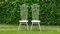 Vintage Mid-Cency Garden Chairs in Metal-Iron, 1950s, Set of 2, Image 1