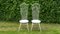 Chaises de Jardin Mid-Cency Vintage en Métal et Fer, 1950s, Set de 2 2