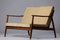 Sofa aus Teak & Rattan von Folke Ohlsson für Dux, 1960er 1