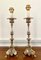 19th Century Louis XIV Church Altar Candleholders in Silver Metal, Set of 2, Image 1