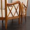 Sessel aus natürlichem Boucle Stoff & Kirschholz von Paolo Buffa, Italien, 1950er, 2er Set 7