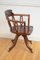 Victorian Mahogany Revolving Office Chair, 1880s, Image 9