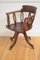 Victorian Mahogany Revolving Office Chair, 1880s 12