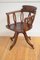 Victorian Mahogany Revolving Office Chair, 1880s, Image 12