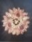 Vintage Italian Murano Chandelier with Pink Glass Petals, 1990s 10