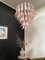 Vintage Italian Murano Chandelier with Pink Glass Petals, 1990s 19