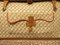 Valigia espandibile Portmanteau antica in pelle, fine XIX secolo, Immagine 4