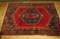 Vintage Turkish Rug in Reds and Blues, 1920s, Image 19