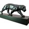 Luc, Art Deco Skulptur von Panther, 1920er, Bronze 4