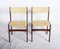 Mid-Century Danish Rosewood Veneer Dining Chairs, Set of 6, Image 6