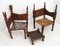 Chaises d'Angle Vintage, 1885, Set de 3 12