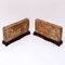 Han Artist, Carved Bricks with Polychrome Traces, 19th Century, Terracotta, Set of 2, Image 1