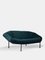 Atlas Two-Seater Sofa in Green by Leonard Kadid for Kann Design 1