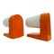 Vintage Pop Art Orange Wall Lamps from Raak Netherlands, Set of 2, Image 3