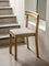 Sedia Galta in quercia naturale e tessuto grigio di SCMP Design Office per Kann Design, Immagine 2
