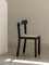 Chaise Galta en Chêne Noir et Tissu Gris par SCMP Design Office pour Kann Design 3