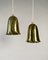 Scandinavian Pendants with Perforated Brass Shades by Boréns, 1960s, Set of 2, Image 2