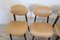 Dining Chairs in Beech Wood and Faux Leather, 1960s, Set of 6 11