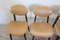 Dining Chairs in Beech Wood and Faux Leather, 1960s, Set of 6, Image 11