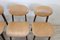 Dining Chairs in Beech Wood and Faux Leather, 1960s, Set of 6 12