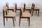 Dining Chairs in Beech Wood and Faux Leather, 1960s, Set of 6 9