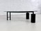 Coffee Table in Metal and Glass, 1980s 2