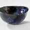 Dekorative Schale aus blau glasierter Keramik von Fausto Melotti, 1965 3