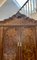 Large Antique Victorian Figured Walnut Floral Marquetry Inlaid Wardrobe, 1880 7