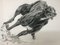 Simon Postgate, Greyhound, 2022, Charcoal & Ink on Paper, Framed, Image 1