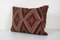 Turkish Brown Kilim Cushion Cover, 2010s, Image 3