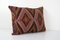 Turkish Brown Kilim Cushion Cover, 2010s 2