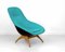 Mid-Century Lurashell Lounge Chair, 1960s 1