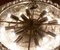 Großer Vintage Kristallglas Kronleuchter von Bakalowits & Sohne 2