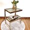 Gold Plated Side Table from Belgochrom, 1970s, Image 9