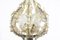 Lámpara de araña de cristal de Murano atribuida a Barovier & Toso, años 40, Imagen 5