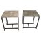 Side Tables in Galuchat, 1980s, Set of 2 1