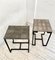 Side Tables in Galuchat, 1980s, Set of 2, Image 2