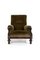 Victorian Brown Library Armchair, Image 1