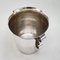 Art Deco Ice Bucket in Silver Plated Cooler, 1930s, Image 3